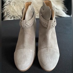 Rag & Bone Grey Suede Bootie
